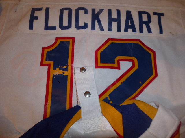 1986-87 Ron Flockhart St. Louis Blues Game Worn Jersey